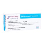 DUORESP SPIROMAX 320 MG /9 MG X 60 DOSIS única