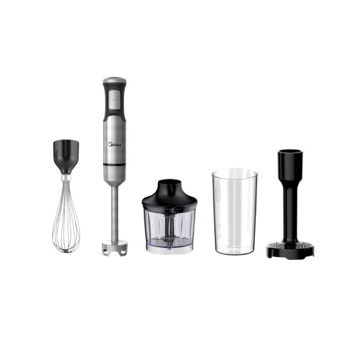 Mixer 4 en 1 Con Accesorios Inox - Modelo MJ-BH1201W - Midea Mixer 4 en 1 Con Accesorios Inox - Modelo MJ-BH1201W - Midea