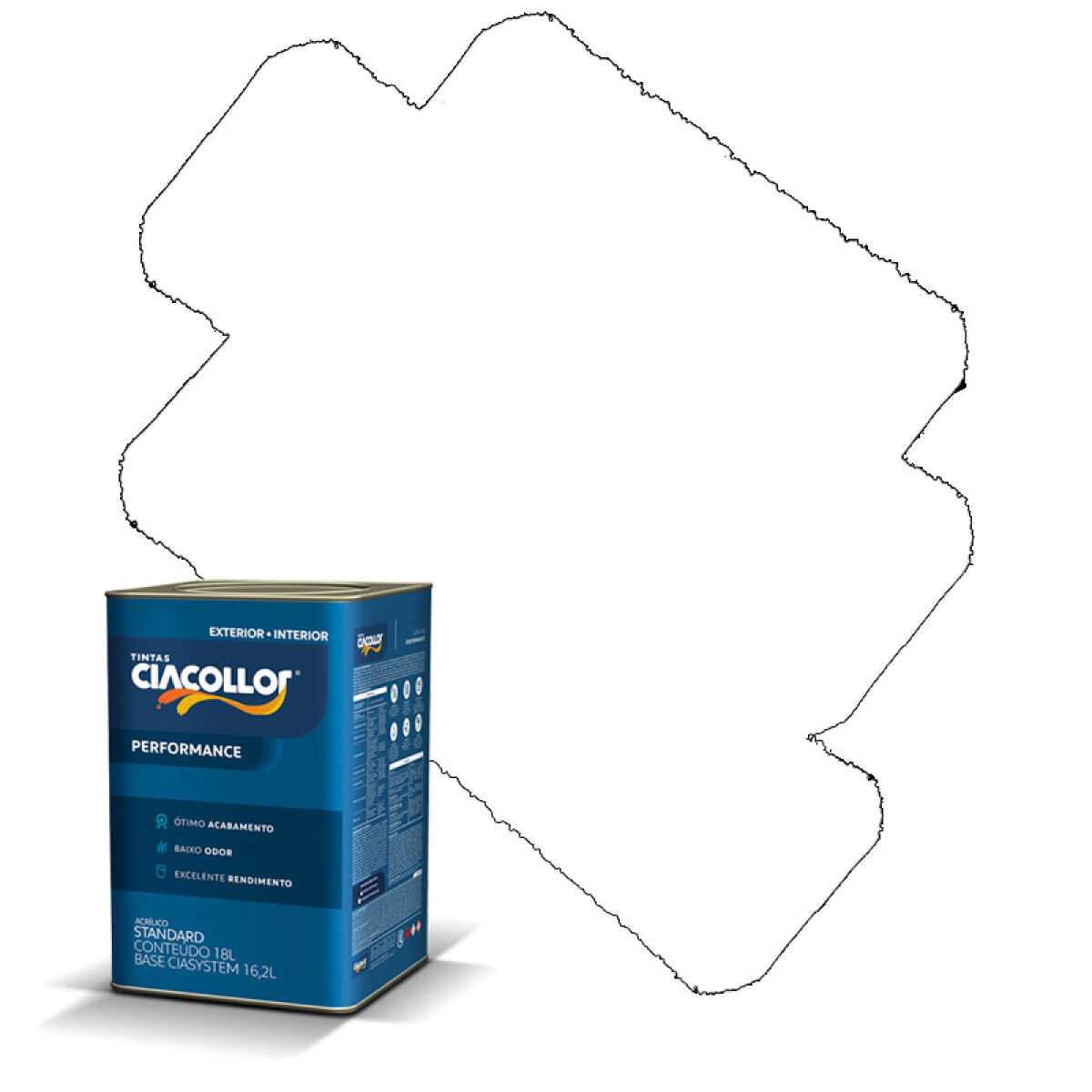 Ciacollor Performance Látex Acrílico - Blanco 