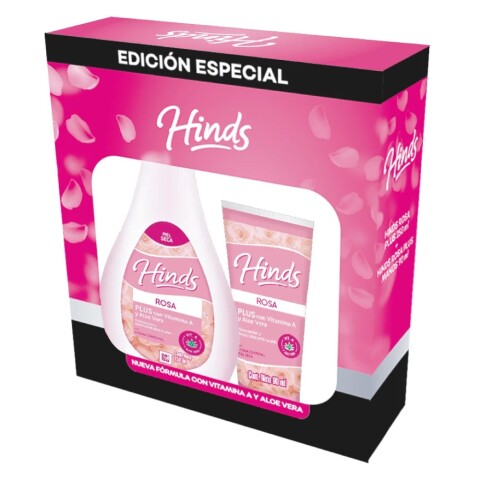 Pack Hinds Crema Rosa Corp 250 Ml + Manos Hinds 90 Ml Pack Hinds Crema Rosa Corp 250 Ml + Manos Hinds 90 Ml
