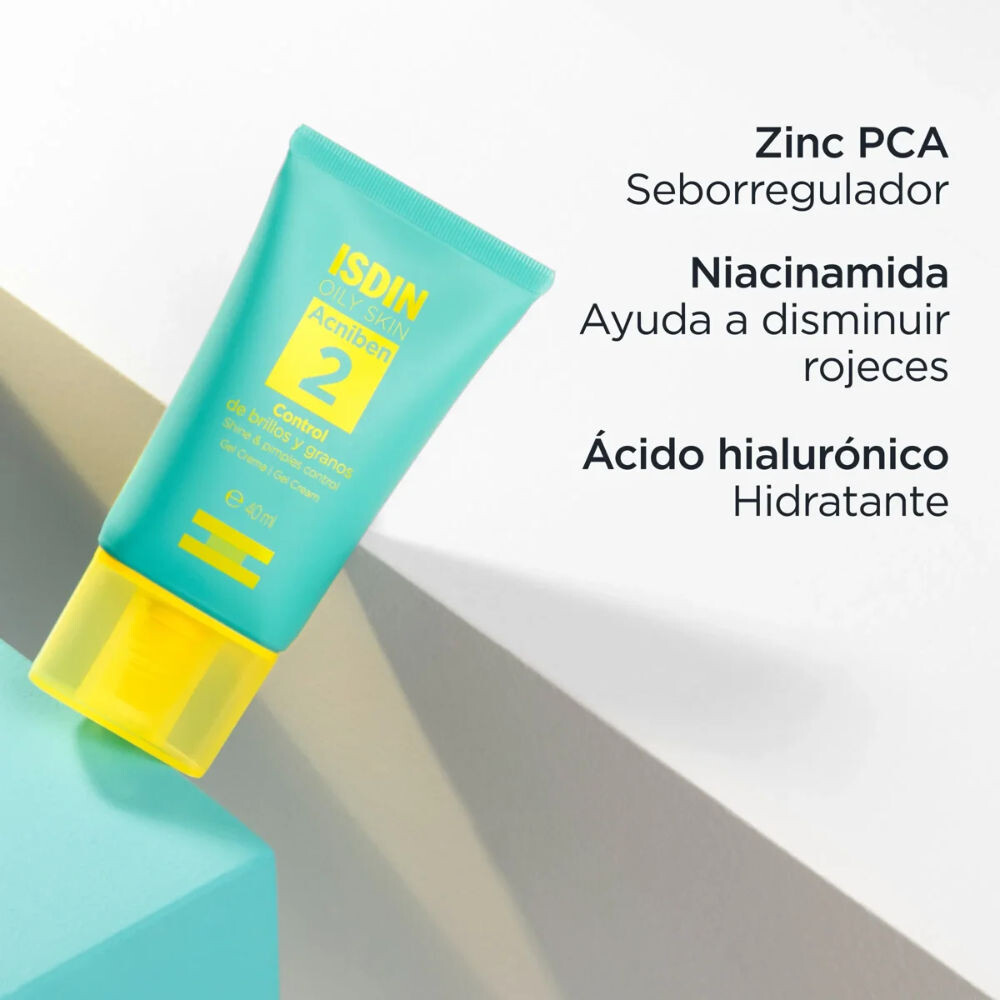 Tratamiento Facial Antiacné Acniben® Control de Brillos y Granos 40ml