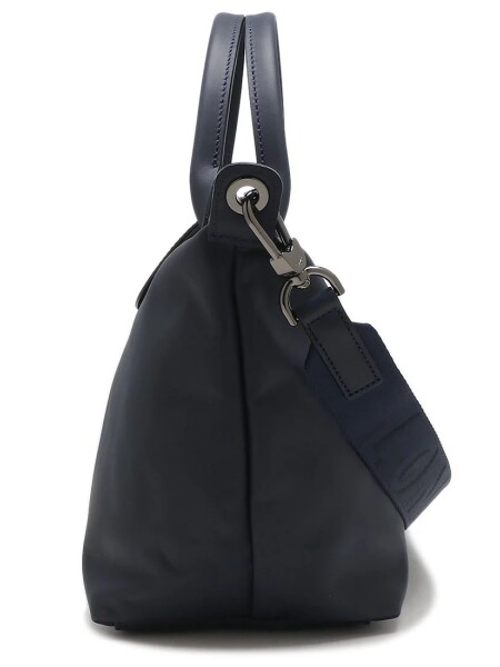 Longchamp -Bolso de viaje extra grande en cuero, Le pliage Xtra Azul