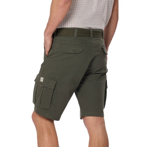 BERMUDA CON CINTO 38-60 VERDE