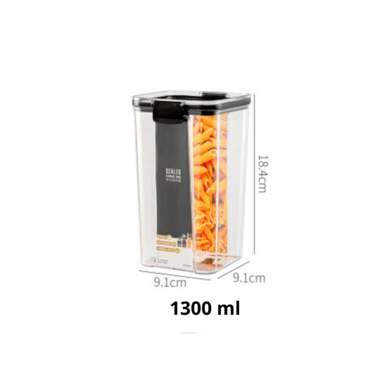 Frasco Taper Recipiente Hermetico Apilable Cocina 1300ml Frasco Taper Recipiente Hermetico Apilable Cocina 1300ml