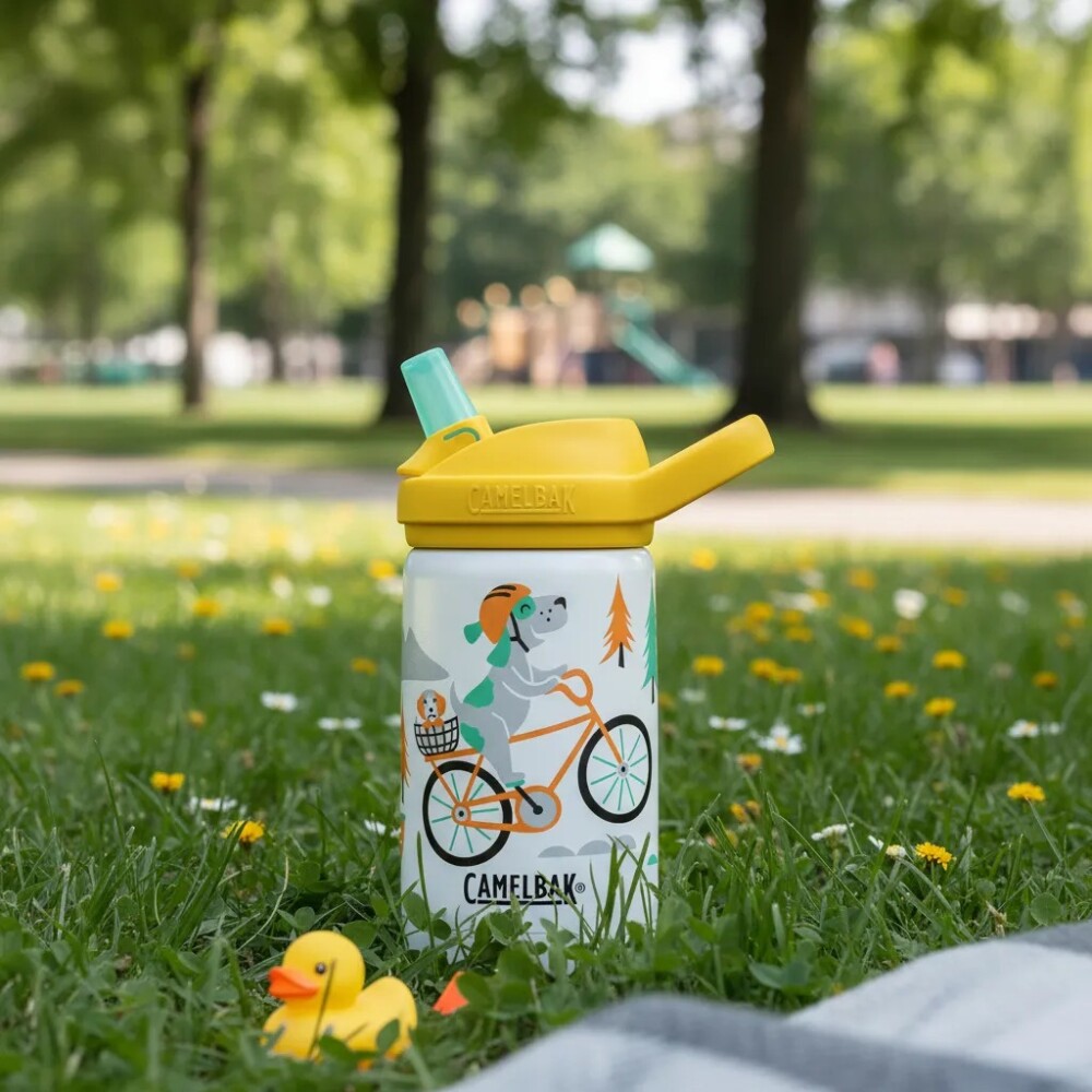 Vaso termico EDDY+ boquilla CAMELBACK perro bici