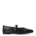 Zapatos de Mujer Miss Carol Efecto Croco Negro