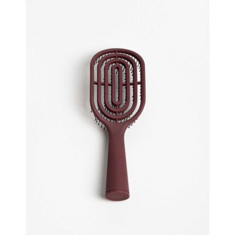 Cepillo Ergonómico Rojo Burdeaux