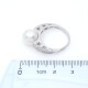 Anillo oro 18k blanco,brillantes y perla de cultivo 9,5mm Anillo oro 18k blanco,brillantes y perla de cultivo 9,5mm