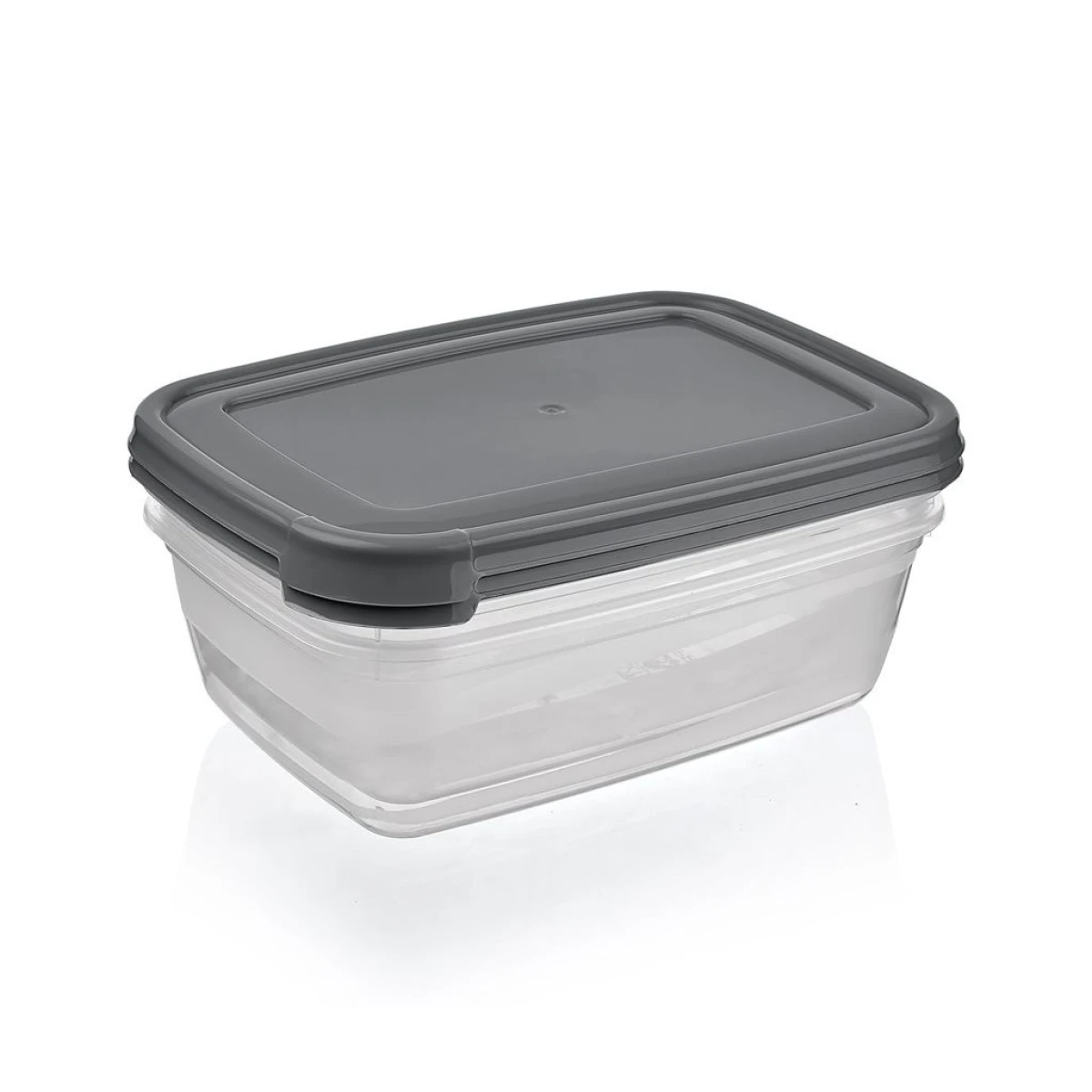 SETX2 UNID RECIPIENTE RECTANGULAR 3000ML "COOK&KEEP" SURTIDO EN 3 COLORES CELETE, GRIS , ROSA 27.5x20x11cms 