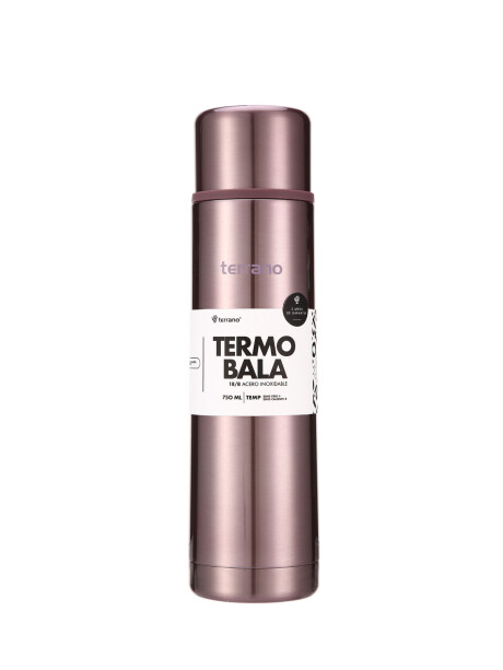 Termo Bala 750ML Metalizado Lila
