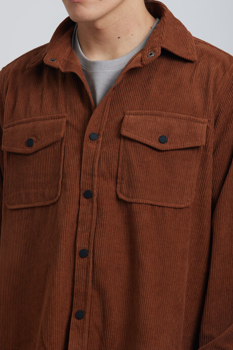 CAMISA KELLAN DIXIE MarrÓn