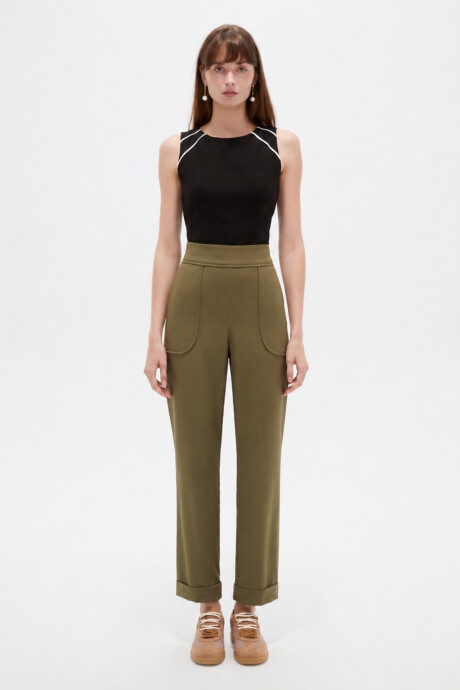 Pantalon Alvren Verde Oliva