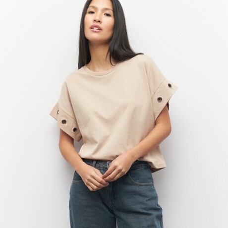 REMERA EXTON Beige