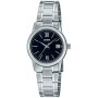Reloj CASIO LTPV002D-1B3UDF en Acero Plata Esfera 25mm 0