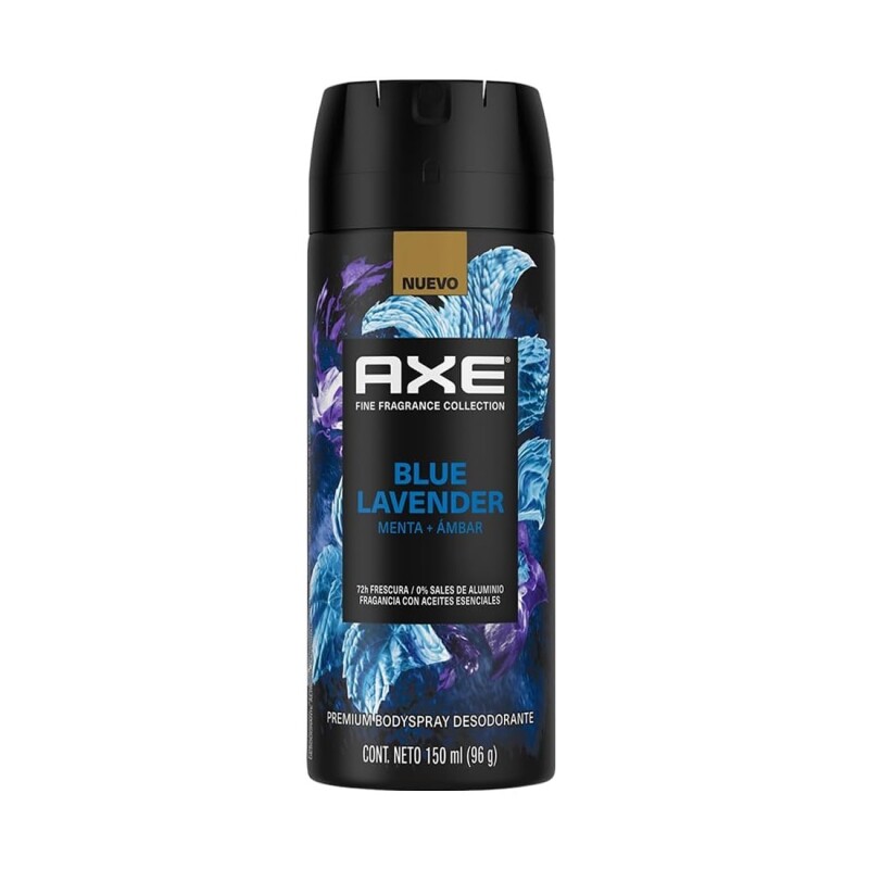 Desodorante Aerosol Axe Blue Lavender 150 Ml. Desodorante Aerosol Axe Blue Lavender 150 Ml.