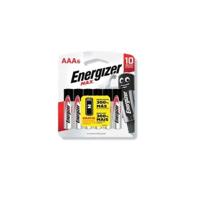 Pilas Energizer Max Aaa 6 Uds. Pilas Energizer Max Aaa 6 Uds.