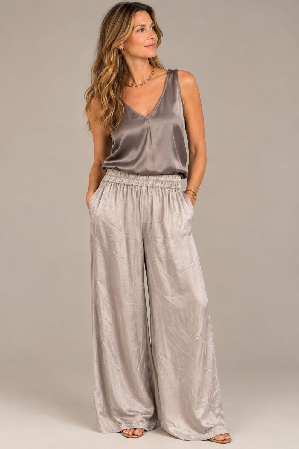 PANTALON OLAS Visón