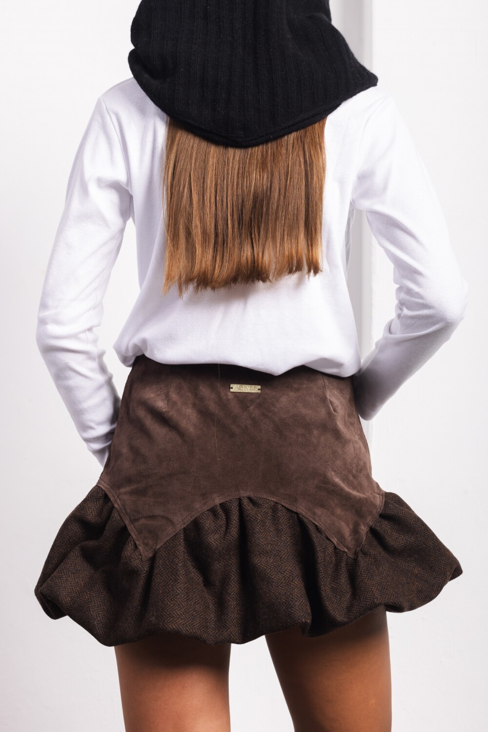 Winter Gotic Skirt Chocolate