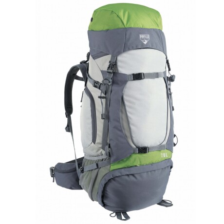 Mochila de trekking Rallye 70 litros PAVILLO Verde