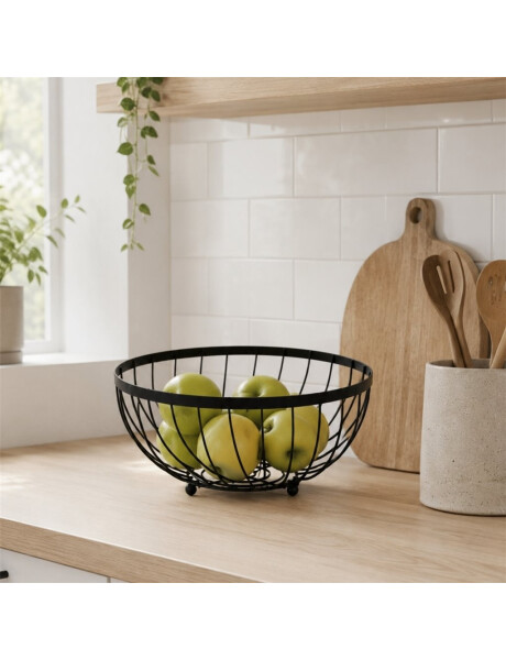 FRUTERO METALICO NEGRO 13.8X30CMS FRUTERO METALICO NEGRO 13.8X30CMS