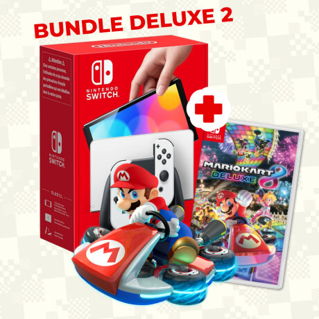 PRE VENTA Nintendo Switch OLED + Mariokart 8 Deluxe físico PRE VENTA Nintendo Switch OLED + Mariokart 8 Deluxe físico