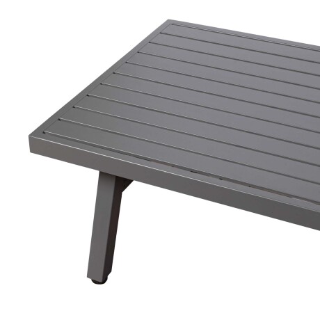 SET DE LIVING ALUMINIO GRIS PORTOFINO
