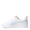 Championes Infantiles Puma Rickie Kids Blanco - Celeste