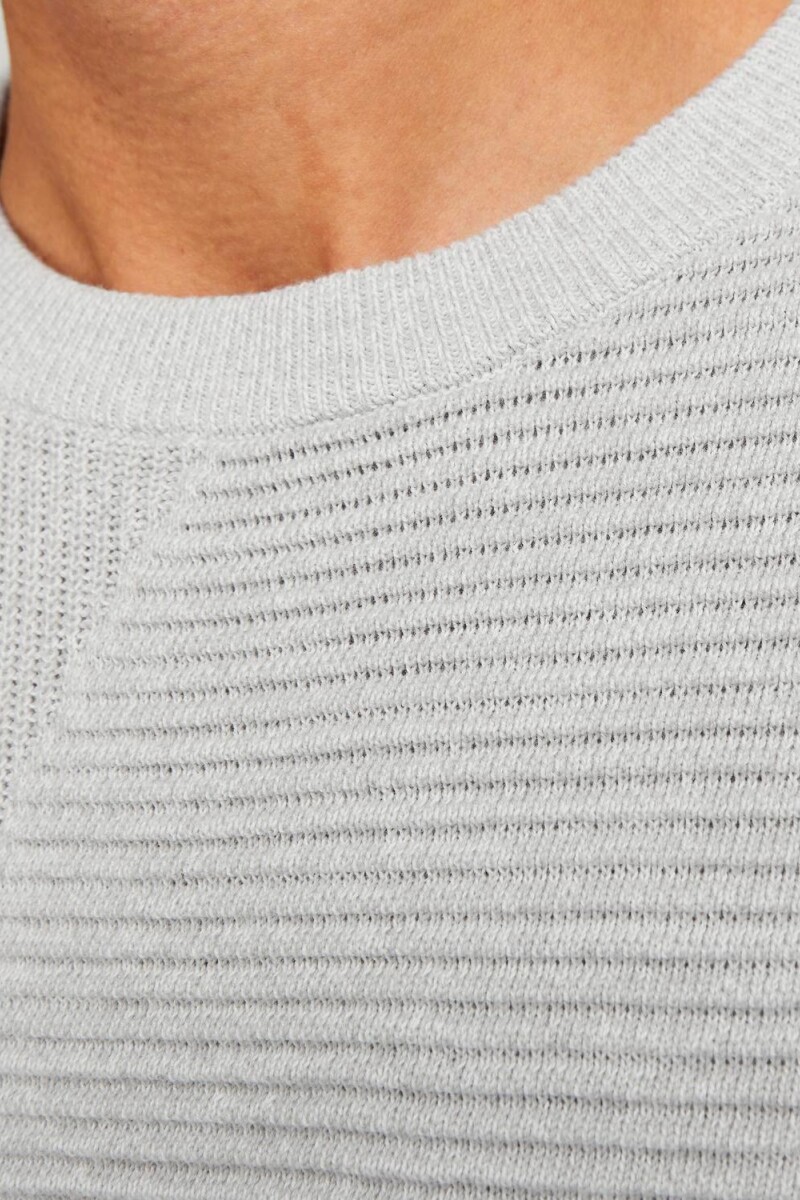 Sweater Brooklyn Light Grey Melange