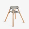 Silla de comer WOODY 6 en 1 KIKKABOO gris Silla de comer WOODY 6 en 1 KIKKABOO gris