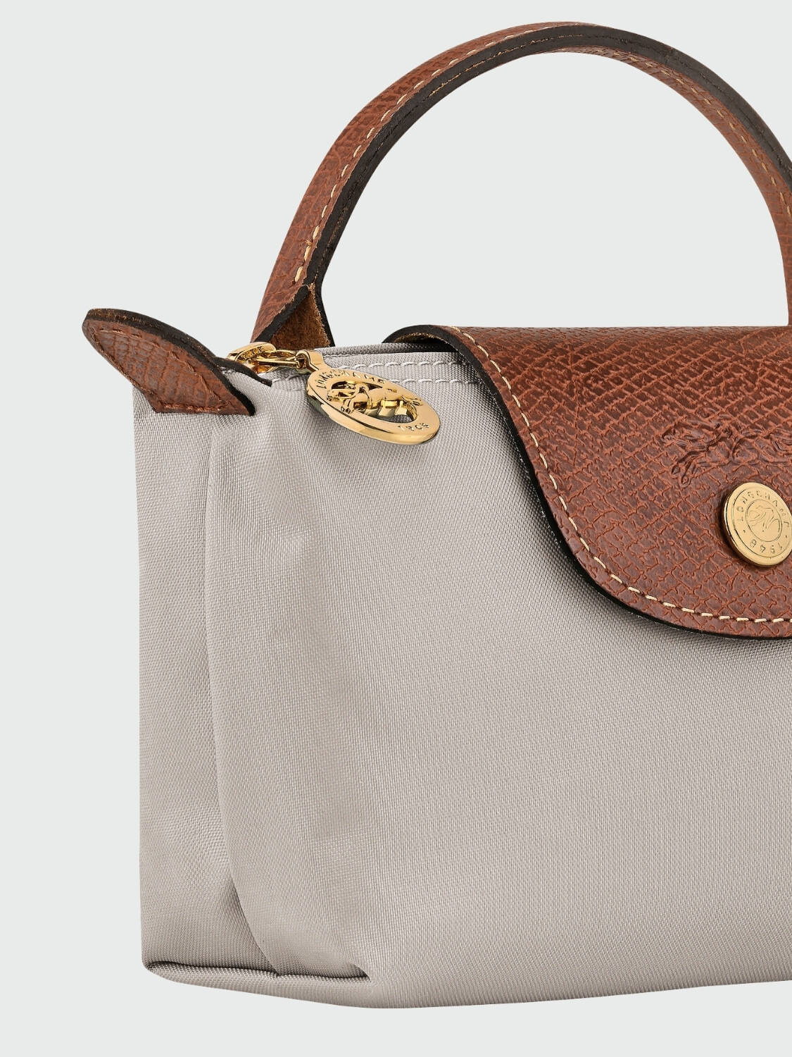 LONGCHAMP - Clutch Le Pliage Original S Verde