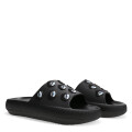 Chanclas de Mujer Miss Carol RODAS estilo playeras Negro