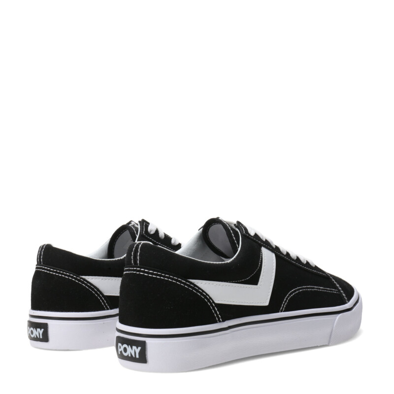 Championes Unisex PONY Casual Negro - Blanco