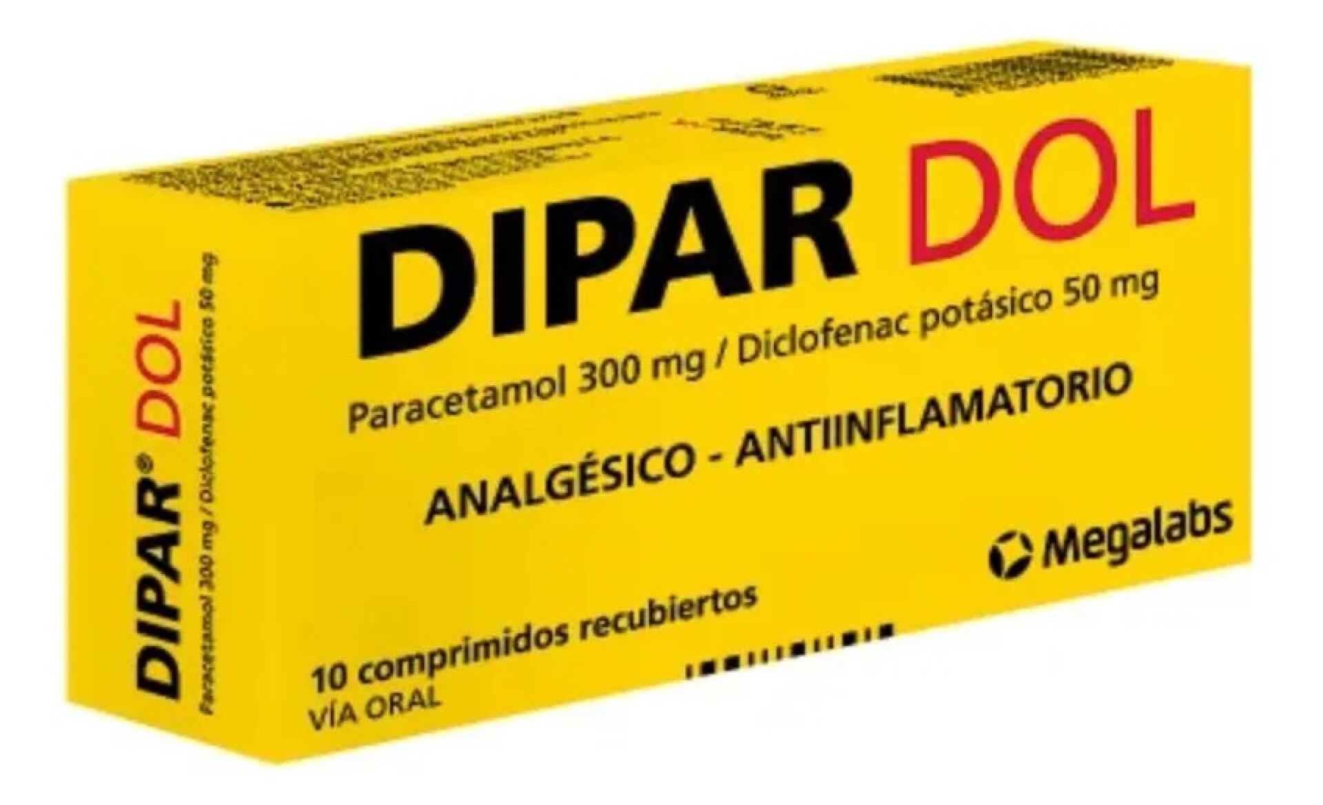 DIPAR DOL por 10 comp 