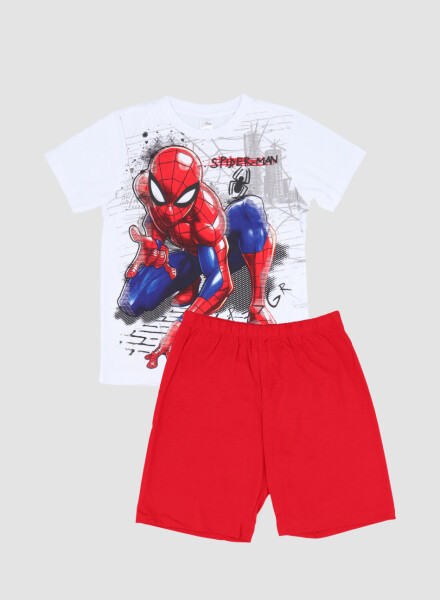 Pijama estampado spiderman Blanco