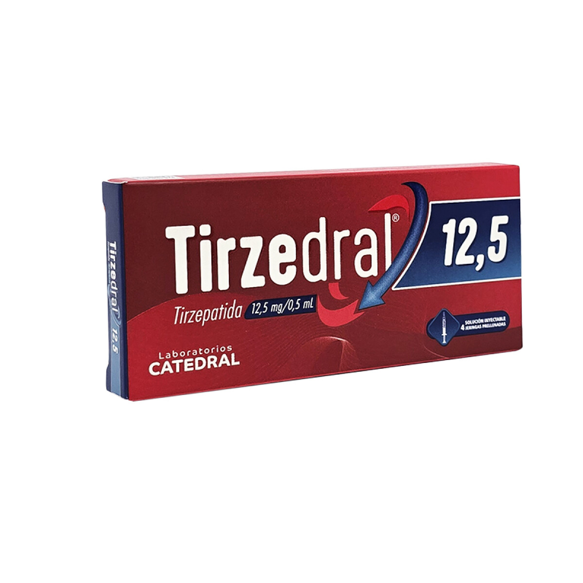 TIRZEDRAL 12,5 MG CJ X 4 JERINGA PRELL. 