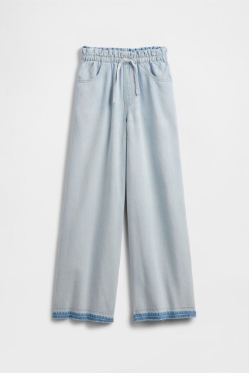 Jean Baggy Niña Light Wash