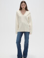 Sweater Varsity Crudo / Natural