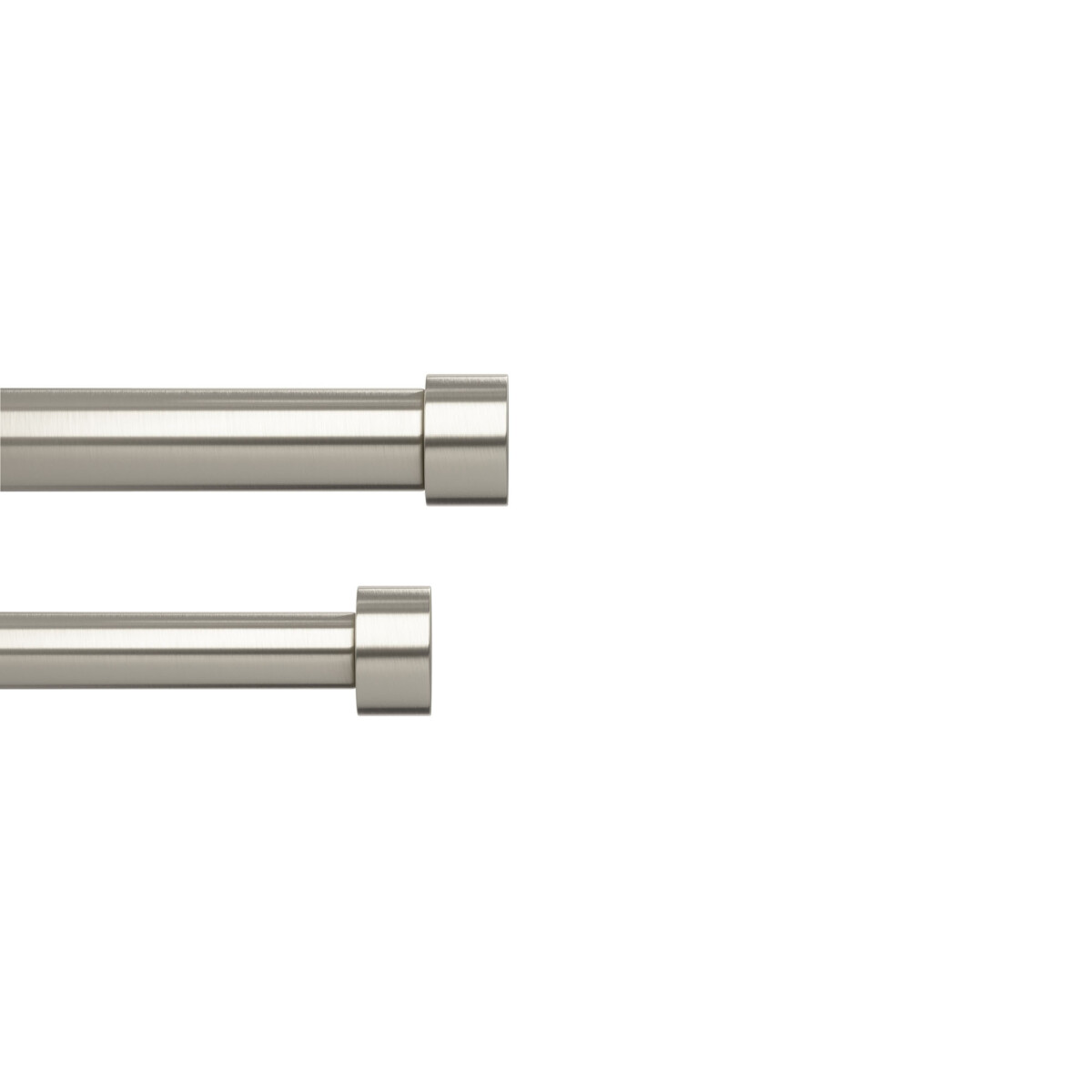 JGO BARRA CORTINA DOBLE - METAL GRIS UMBRA 