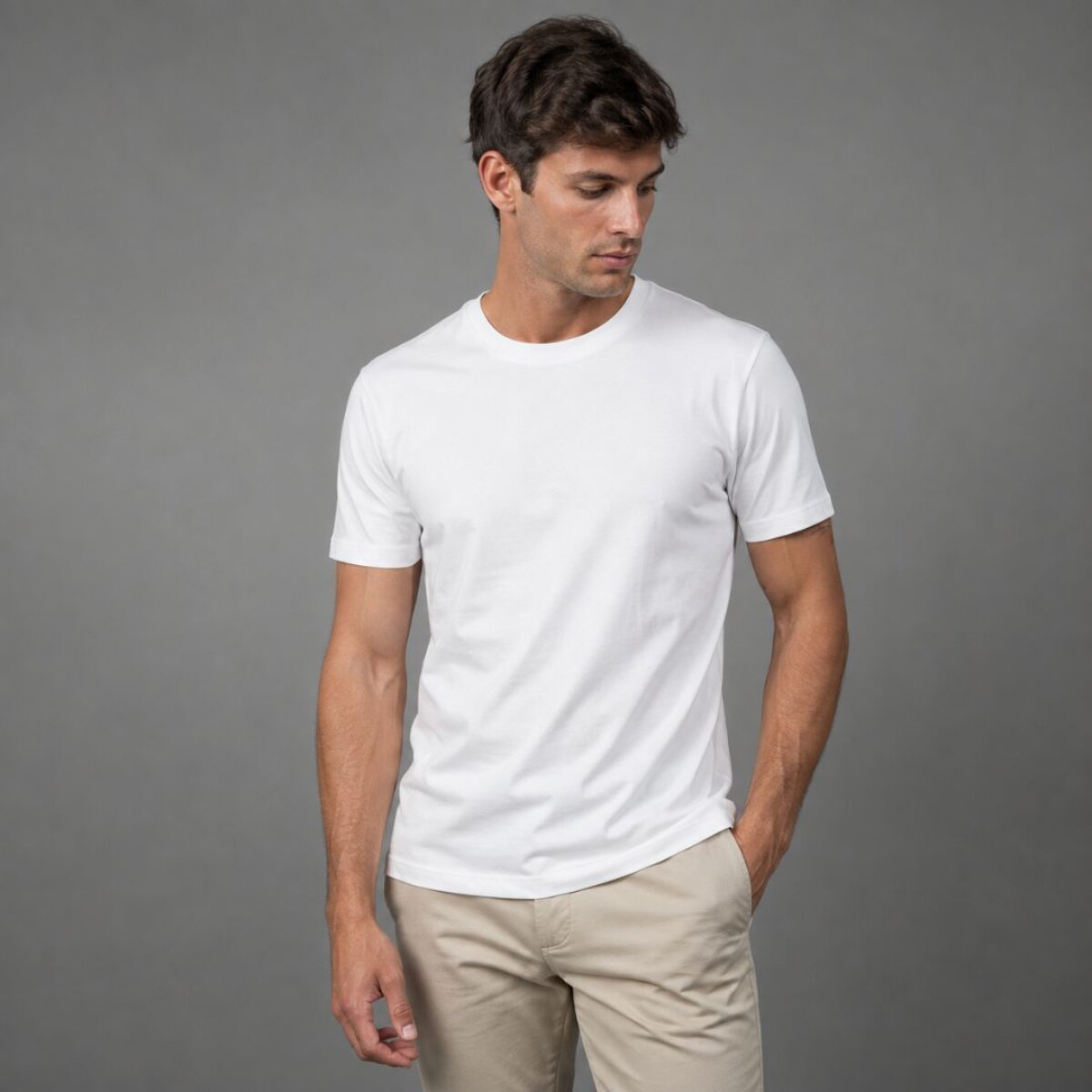 Remera básica - Blanca 