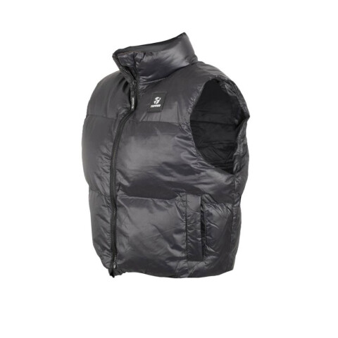 CHALECO PUFFER CROPPED WMN negro NEGRO