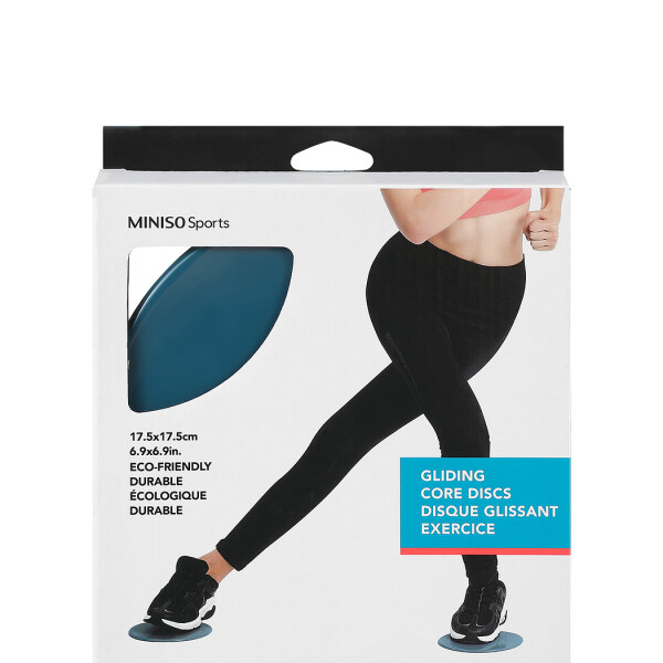 Disco deslizante entrenamiento 2 pcs azul