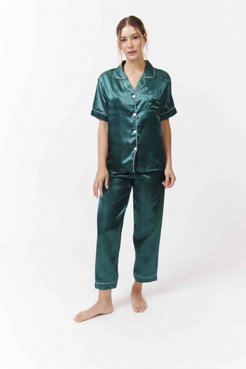 Pijama Isabella - Verde 