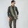 Sweater cuello alto con botones VERDE
