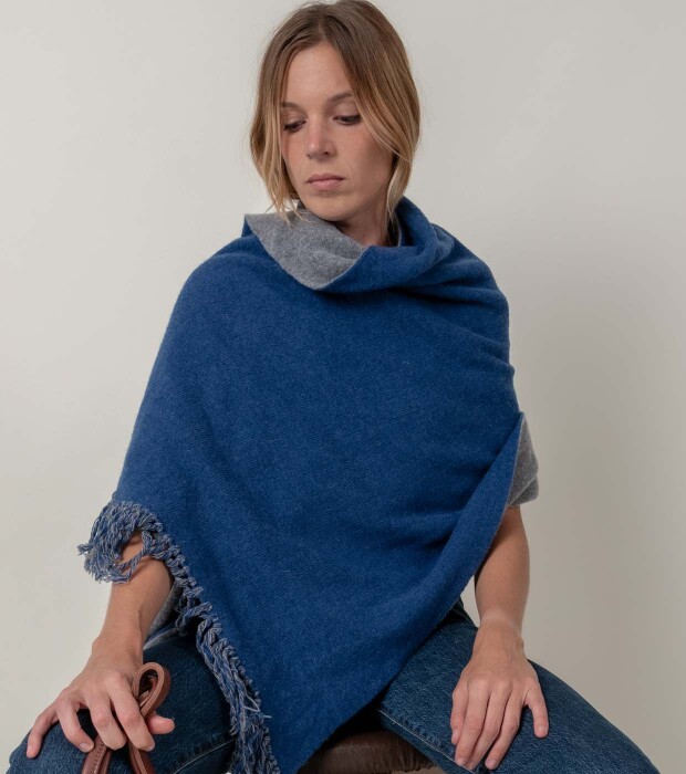 Pashmina rebe Azul