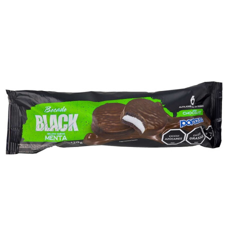ALFAJOR BOCADO BLACK TUBO X6 MENTA PORTEZUELO ALFAJOR BOCADO BLACK TUBO X6 MENTA PORTEZUELO