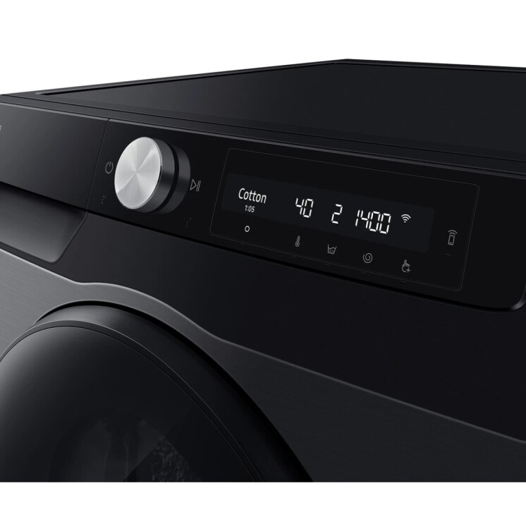 Lavasecarropas Samsung 11Kg/7Kg Inverter AI Ecobubble Inox