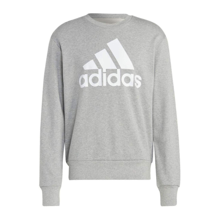 Buzo de Hombre Adidas Essentials French Terry Negro Blanco