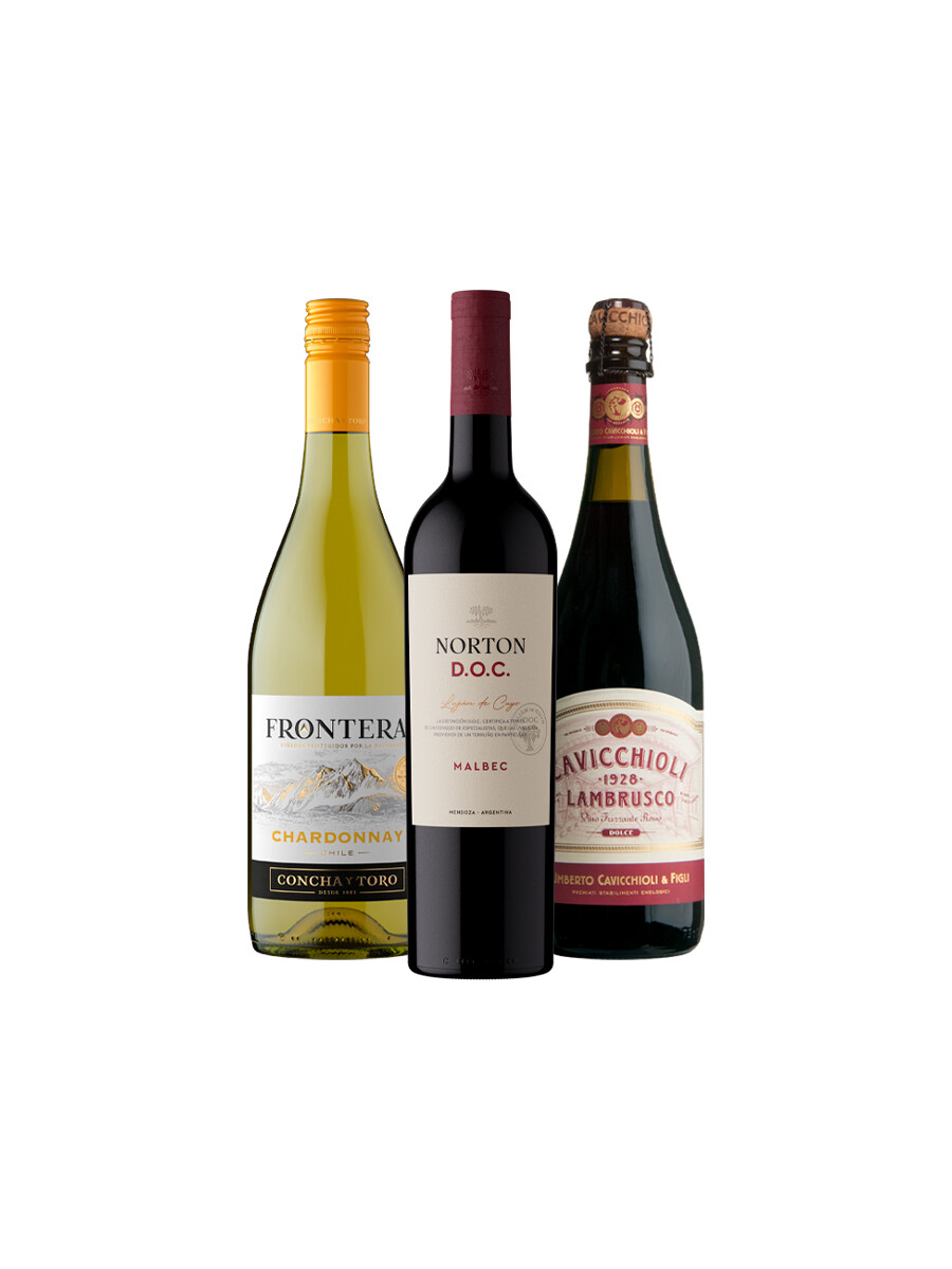 Pack Bacán Selección Nostalgia - Classic Night x3 vinos Pack Bacán Selección Nostalgia - Classic Night x3 vinos