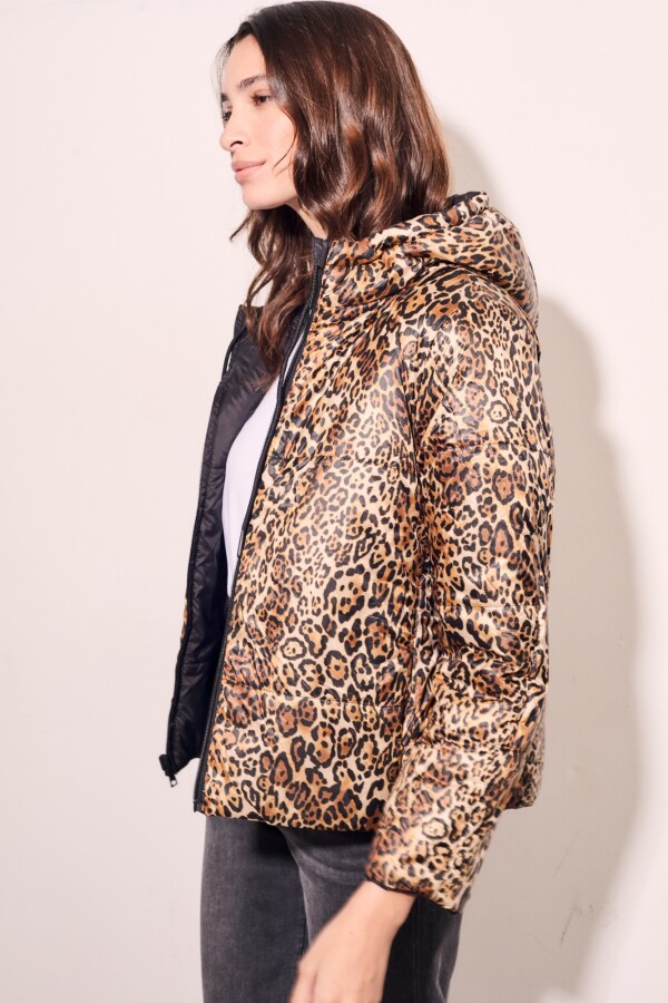Campera Reversible Negro