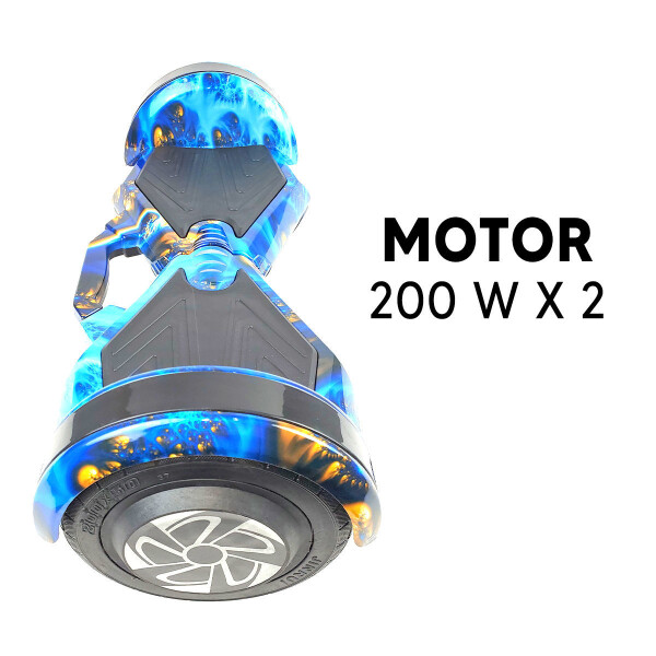 Skate Eléctrico Hoverboard 8" AZUL